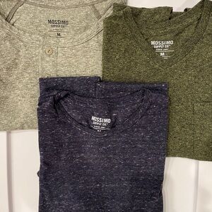 Bundle of 3 Mossimo Men's Medium Tees